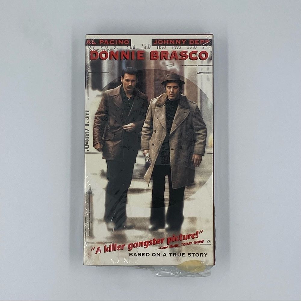 NIB with Defect - Donnie Brasco VHS